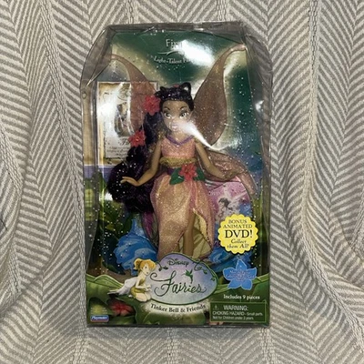 Disney Tinker Bell And Friends Fairy Doll Fira 8 pulgadas Playmates - DVD extra Foto 1 de 3