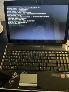 HP Pavilion DV7-3173nr Laptop AMD Turion II M520, 4GB RAM, No HDD - Picture 1 of 5