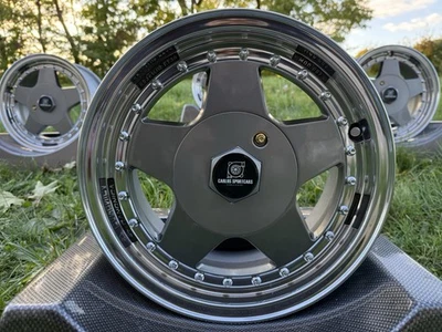 ⭐ CANONICA 6,5x14 ET30 4x108 poliert Audi 80 Escort Fiesta  💎 - Bild 1 von 4