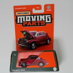 Matchbox Moving Parts 1956 Morris Minor Red Moving Parts - Picture 1 of 2