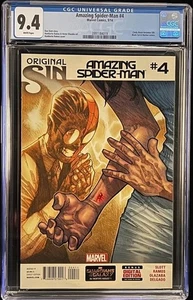 2014 Marvel Amazing Spider-Man #4 9/14 ORIGINAL SIN - CGC 9.4 weiße Seiten - Bild 1 von 2