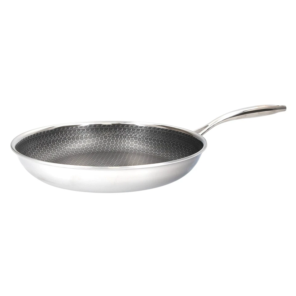 HENSSLERS | Edelstahlpfanne | 28 cm | Edelstahl | Silberfarben - Bild 1 von 1