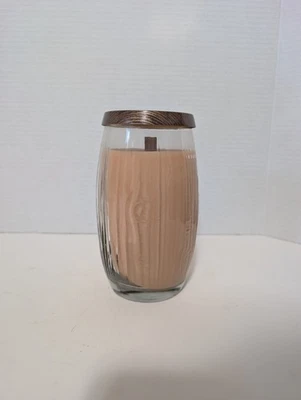 Yankee Candle Pure Radiance Cinnamon Scone Crackling Wick 22 oz Candle RETIRED - Image 1 of 4