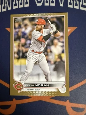 2022 Topps Update Colin Moran #US28  Gold Parallel 0002/2022 Cincinnati Reds - Image 1 of 4