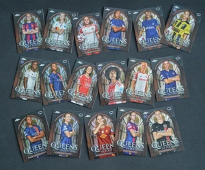2023/24 Topps Chrome UEFA Women’s Champions League Queens of Football Cards pick - Picture 1 of 1