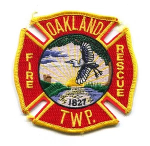 Oakland Township Fire Rescue Department Patch Michigan MI - Picture 1 of 1