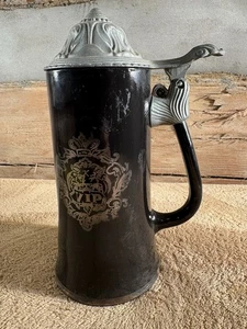 Beer Stein VIP with Pewter Lid With Poem Princess House - Picture 1 of 8