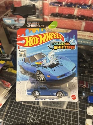 2025 Hot Wheels Color Shifters 1980 Chevy Corvette Transformers Tracks G1 - Image 1 of 3