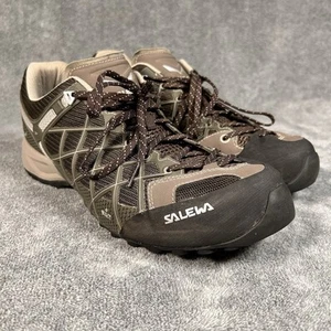 Salewa Wildfire Vent Hiking Shoes Men’s 12 Black-Juta 63420-0955 Vibram - Afbeelding 1 van 11