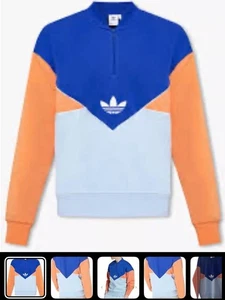 adidas Originals Herren Adicolor Seasonal Archive Half-Zip Sweatshirt MED Unisex - Bild 1 von 14
