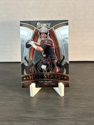 2020 Panini Select - Hot Stars Tom Brady #HS1 Silver Prizm - Image 1 of 2