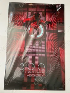 2001 A Space Odyssey Yvan Quinet Movie Variant Poster Screen Print 24x36 Mondo - Picture 1 of 2