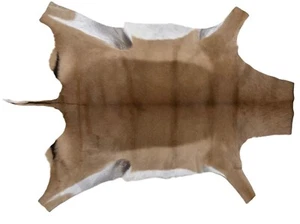 GENUINE IMPALA SKIN HIDE - NEW - Optional Felt Backing - Picture 1 of 4