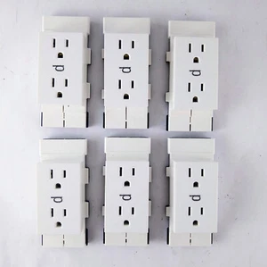 Herman Miller Canvas Office FT155.D Duplex Receptacle Outlet FT155 D Ground Lot - Picture 1 of 4