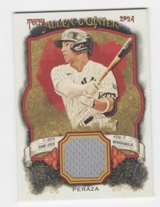 2024 TOPPS ALLEN & GINTER BASEBALL JERSEY RELIC OSWALD PERAZA NEW YORK YANKEES - Bild 1 von 2