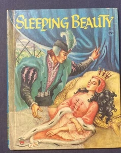 Sleeping Beauty 1956 Andreas Ives Vintage Wonder Books - Imagen 1 de 11