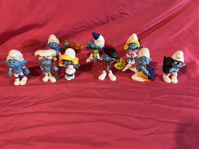 Boneco Papai Smurf Mclanche Feliz, Brinquedo Mcdonald's Usado 93458535