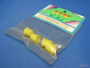 Vintage (Hong Nor 201D) 1:8 Buggy Shocks / Dust Pusher 4pcs / Yellow - Picture 1 of 1