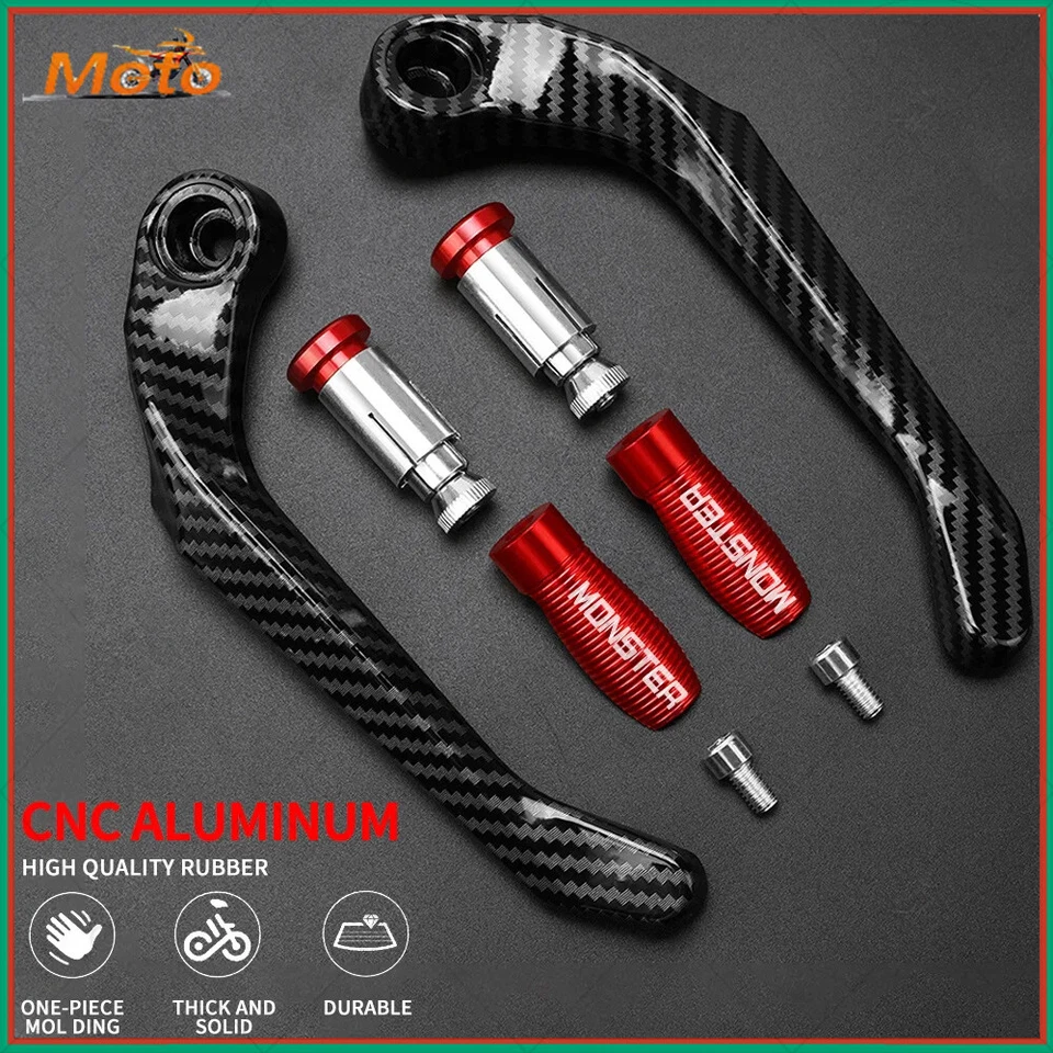 Handle Brake Clutch Lever Protector Guard For Ducati MONSTER 696 796 1100 1200 Foto 1 de 4