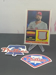 2025 Topps Heritage #CCR-NC Nick Castellanos Clubhouse Collection Relics - Bild 1 von 2