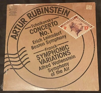 sealed  RUBINSTEIN Tchaikovsky Concerto No. 1  RCA AGL1-5217 - Image 1 of 2