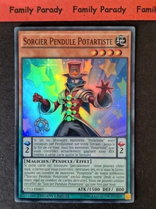 Sorcier Pendel Potartiste CT13-FR007 Karte Super Selten Yugioh! Französisch - Bild 1 von 2