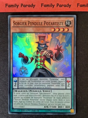 Sorcier Pendel Potartiste CT13-FR007 Karte Super Selten Yugioh! Französisch - Bild 1 von 2