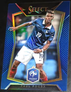 Panini Select Paul Pogba 2015-16 azul # 044/299 Prizm 2016 #8 variante variación - Imagen 1 de 2