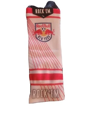 Calcetines New York Red Bull Rock Em NUEVOS MLS Red Bulls Rojo/Blanco/Azul RARO NUEVO Foto 1 de 3
