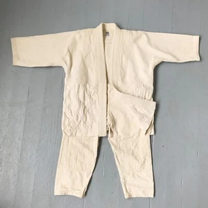 Vintage White Tiger Brand Asian Martial Arts Uniform Kendo Judo Gi Set Size 0 - Picture 1 of 16