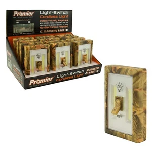 Promier Light-Switch - No Wiring Needed-Batteries Included - CAMO 12pack - Picture 1 of 3