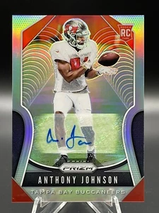 2019 Panini Prizm Rookie Autogramme Prizm Silber Anthony Johnson #370 RC - Bild 1 von 2