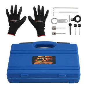 ENGINE ADJUSTMENT TOOL TIMING TOOL KIT FOR VW AUDI VAG 1.4 1.6 2.0TDI CR NEW - Picture 1 of 12
