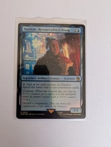 Nardole MTG, ingenioso Cyborg R Doctor Who Magic The Gathering casi nuevo/muy bueno - Imagen 1 de 9