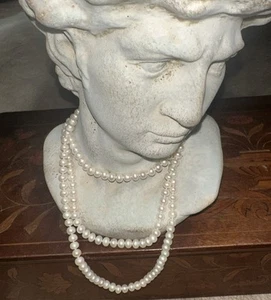 New Cultured Pearl 48” Necklace Opera Length - Picture 1 of 4