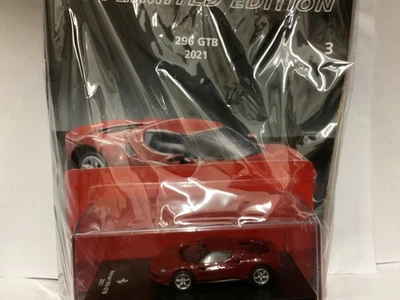 FERRARI 296 GTB 2021    1/64 die-cast + BOOKLET, Centauria Limited edition - Immagine 1 di 4