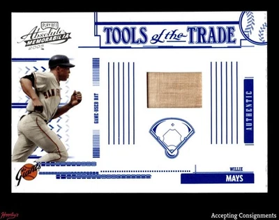 2005 Absolute Memorabilia Tools of the Trade Willie Mays GAME USED BAT 15/50 - Image 1 of 2