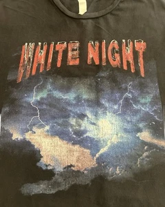 Camiseta Taeyang Sol Big Bang K Pop Noche Blanca 2017 Gira Mundial Talla Grande Negra - Imagen 1 de 12
