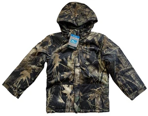 Columbia Boys Camo Winter Coat Lightning Lift Waterproof Insulated Youth XS 6/7 - Picture 1 of 6