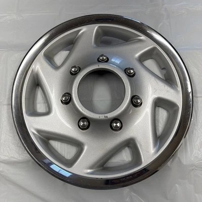 (1) Cubierta de rueda trasera Ford F250 1995-1996 16"" 4x4 orificio abierto OEM N.M: F5TA-1130-EA Foto 1 de 4