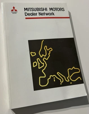 mitsubishi libretto libro manuale dealer network "rete concessionari" book livre - Immagine 1 di 3