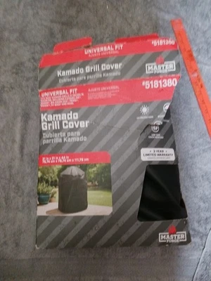 Cubierta de parrilla Kamado 31 X 31x 44 pulgadas nueva Foto 1 de 4