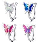 Fake Nose Rings for Butterfly Nose Hoop Clip Non Piercing Jewelry Gift for