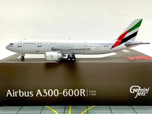 Gemini Jets 1:400 Emirates Airbus A300-600 A6-EKC GJUAE2231 - Picture 1 of 1