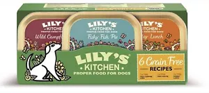 Lily's Kitchen Natural Grain Free Multipack Complete Adult Wet Dog Food 6 x 150g - Picture 1 of 1