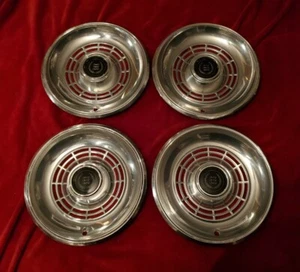 1977 Ford Hubcaps LTD Wheel Covers 1978 1979 1980  - Picture 1 of 1