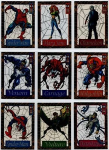 1994 MARVEL FLEER AMAZING SPIDER-MAN SET OF 12 SUSPENDED ANIMATIONS - Picture 1 of 4