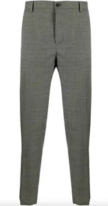 NEU DOLCE & GABBANA schwarz weiß grau Tweed karierte Hose Anzughose 44 8 - Bild 1 von 12