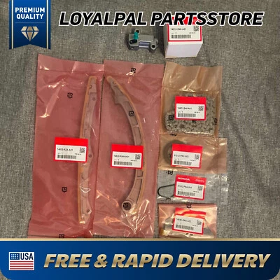 7PCS OEM Timing Chain Kit For Honda Accord Acura TSX K24A2 2.4L 2009-2014 - Image 1 of 4