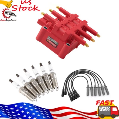 Bobina de encendido y cables y bujías UF305 para Volkswagen Routan 3,8 L 2009 2010 Foto 1 de 4